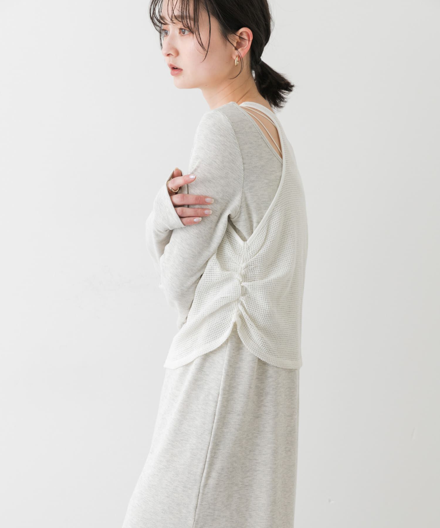 SENSE OF PLACE by URBAN RESEARCH「アメスリレイヤードワンピース」|ワンピース|