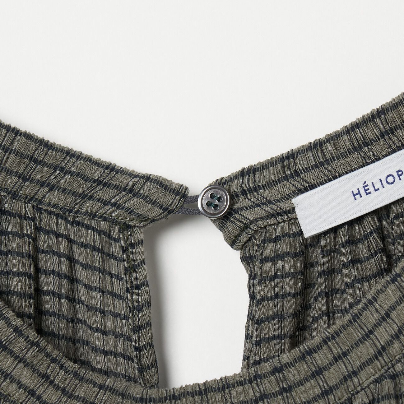 HELIOPOLE「HELIOPOLE CRAPE WINDOWPANE N/S DRESS」|ワンピース|