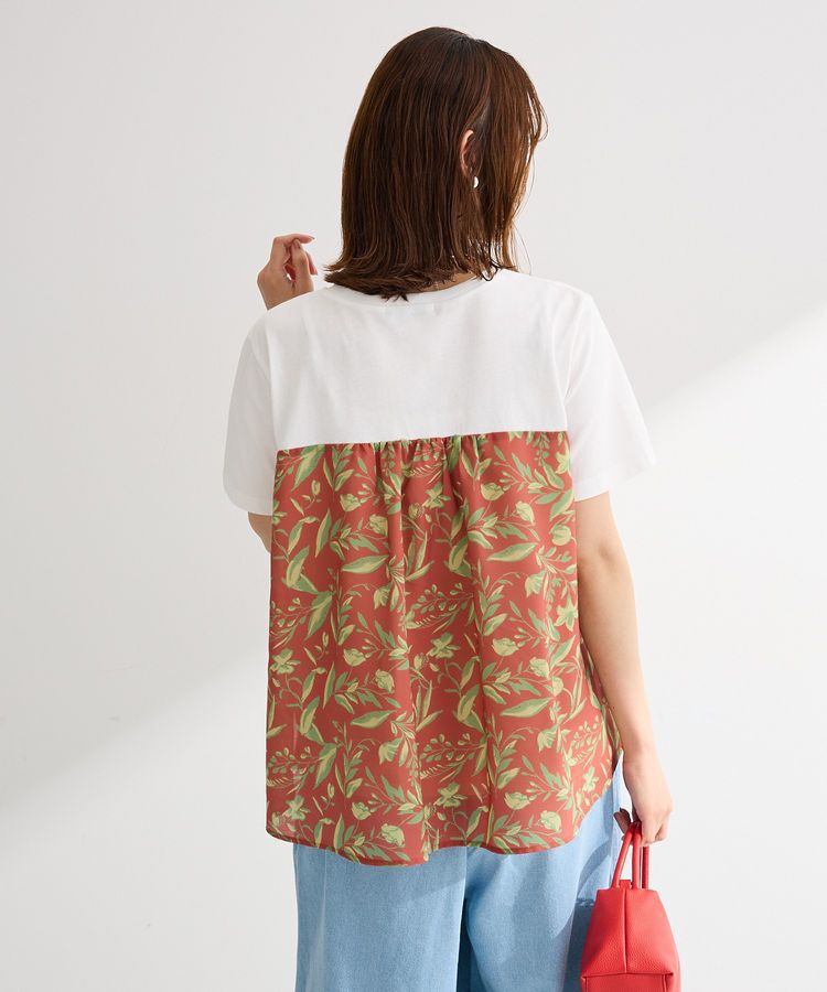 Green Parks「スカーフドッキングプルオーバー」|Tシャツ・カットソー|