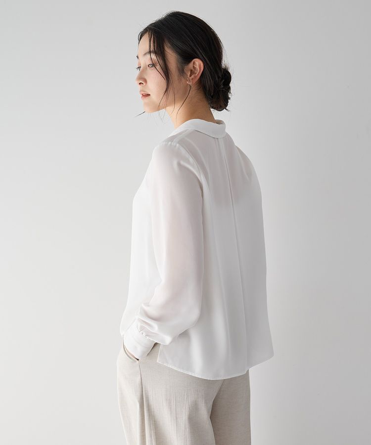 YECCA VECCA「スカーフ付きブラウス」|シャツ・ブラウス|