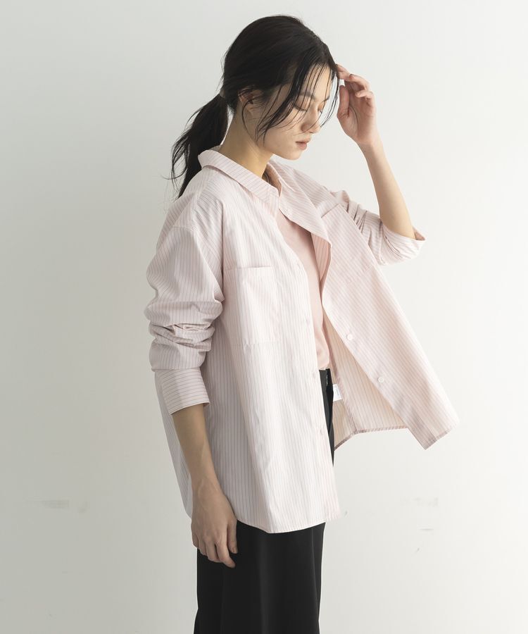 GARAGE OF GOOD CLOTHING「ストライプビッグシャツ」|シャツ・ブラウス|
