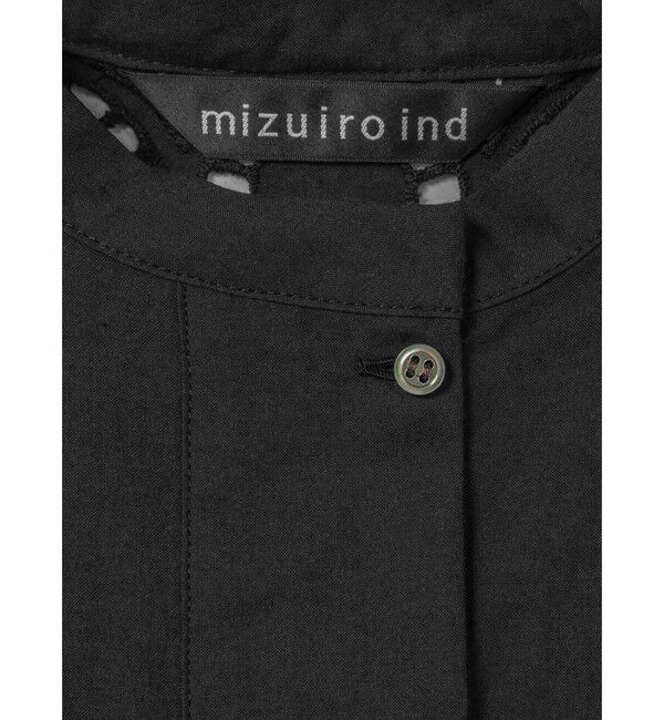 mizuiro ind「mizuiro ind レースショルダーロングワンピース」|ワンピース|
