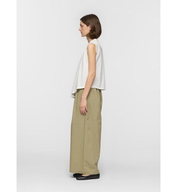 mizuiro ind「mizuiro ind ベルトワイドチノパンツ」|その他|