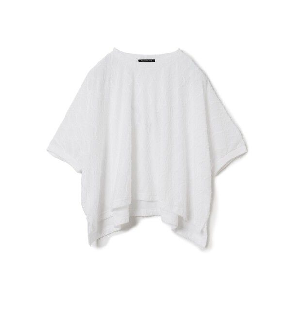 mizuiro ind「mizuiro ind ジャカードワイドプルオーバー」|Tシャツ・カットソー|