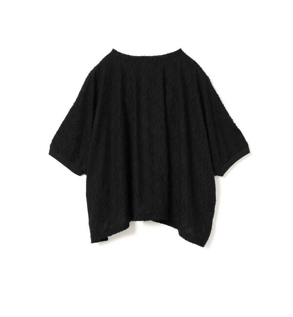 mizuiro ind「mizuiro ind ジャカードワイドプルオーバー」|Tシャツ・カットソー|