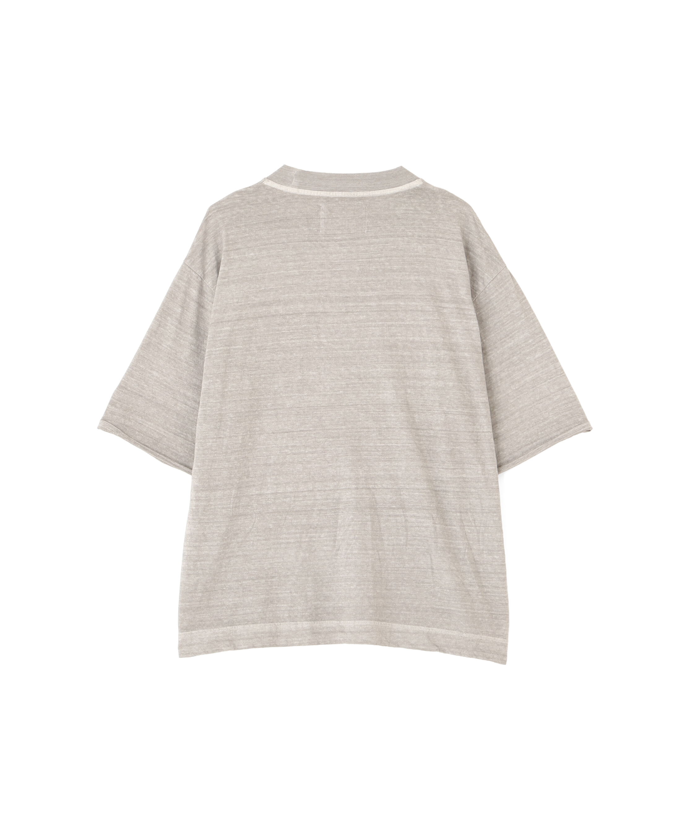 MHL.「CARBON DYED COTTON LINEN TOP」|Tシャツ・カットソー|
