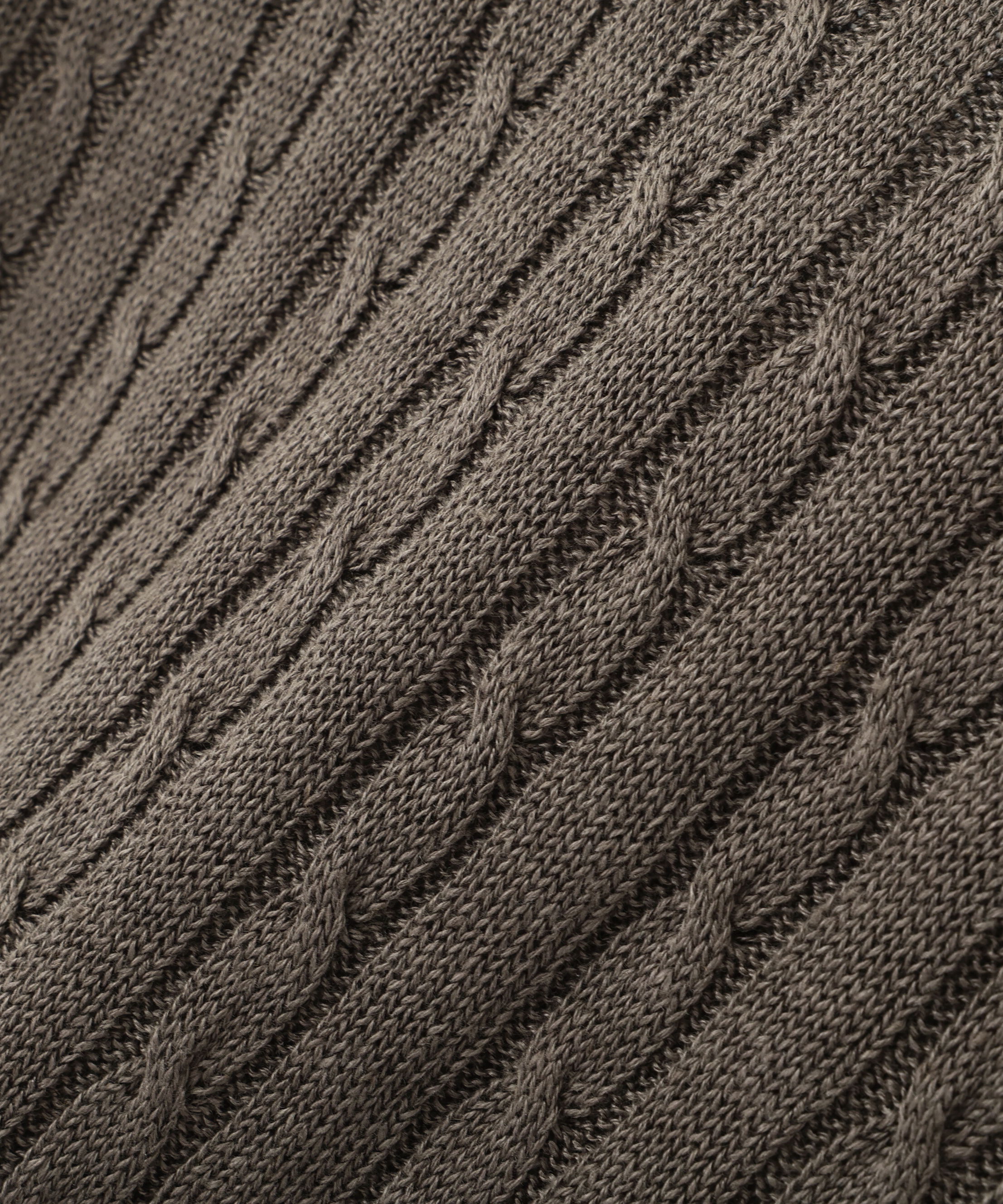  「CABLE KNIT LINEN KNITWEAR」|ニット・セーター|