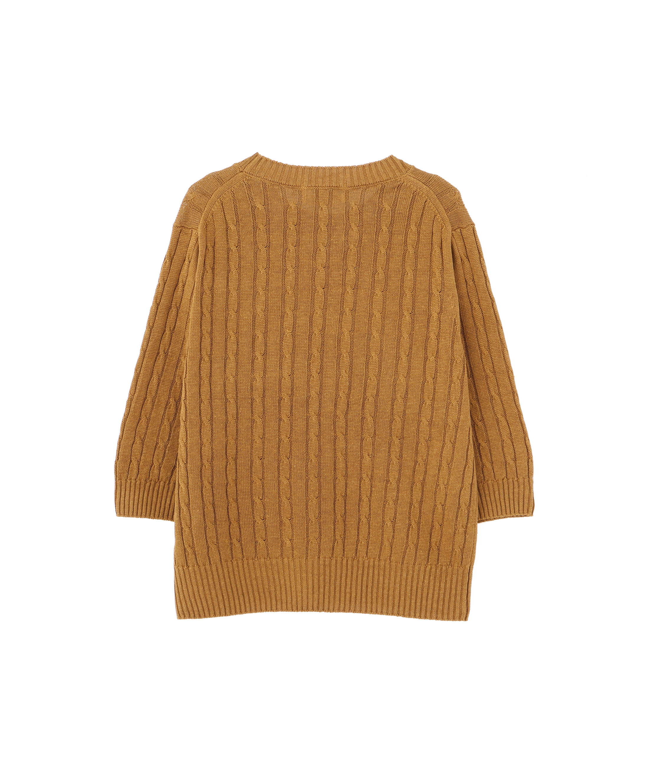  「CABLE KNIT LINEN KNITWEAR」|ニット・セーター|