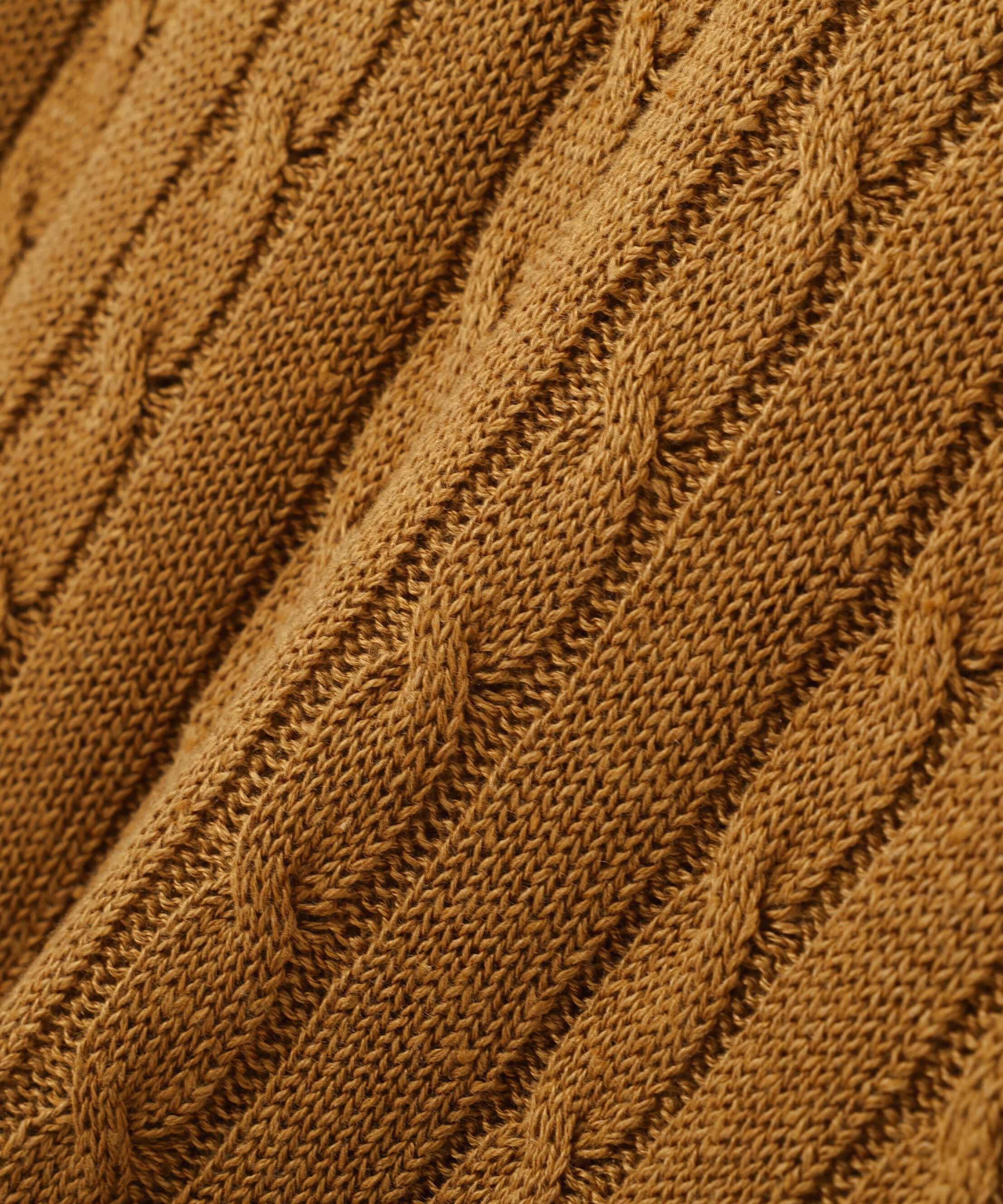  「CABLE KNIT LINEN KNITWEAR」|ニット・セーター|