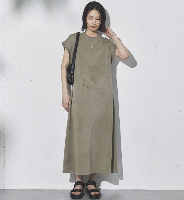 Doux archives「２ＷＡＹピグメントカットワンピース」|ワンピース|KHAKI