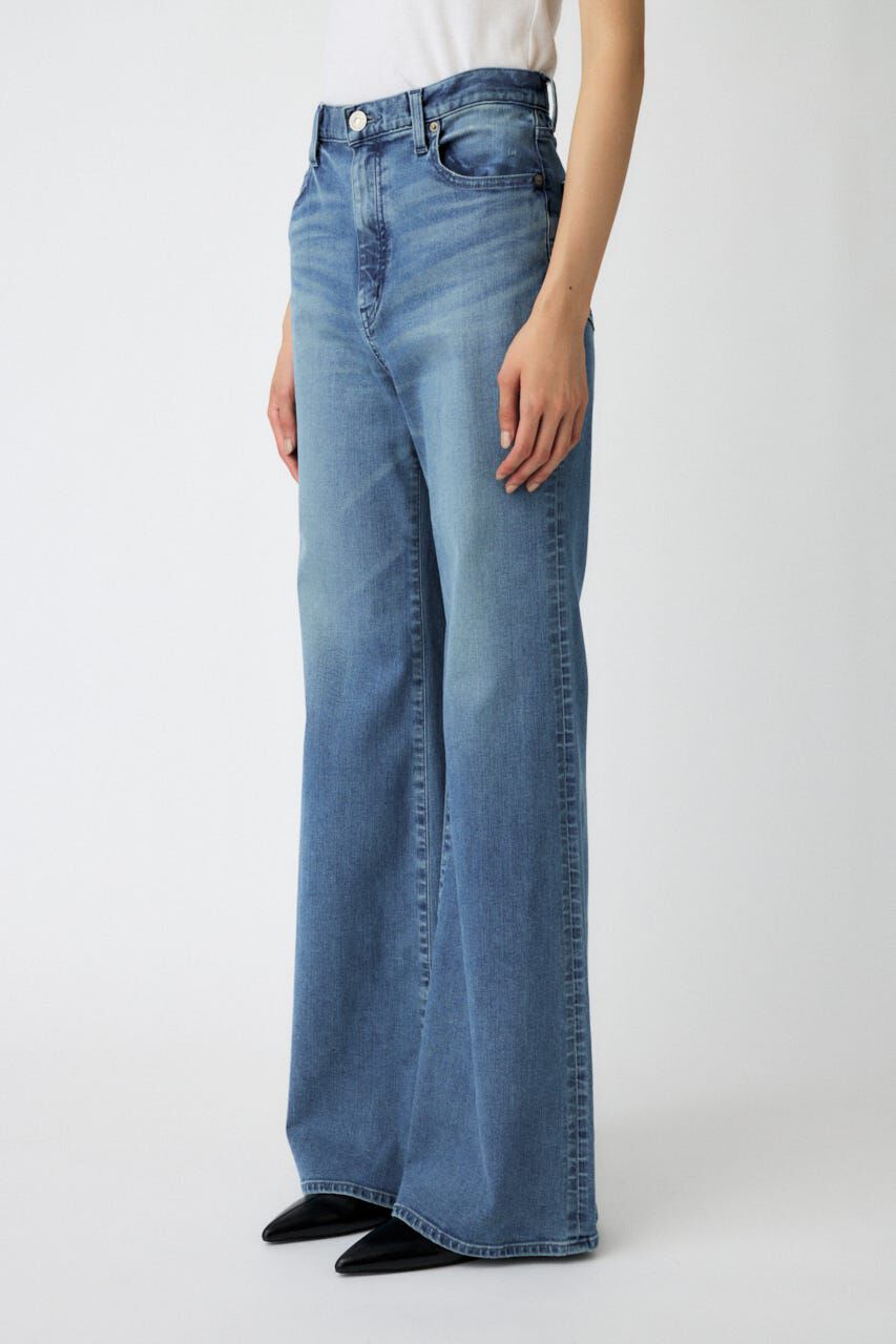 MOUSSY「ADVANCED LONG LEG フレア」|デニム|