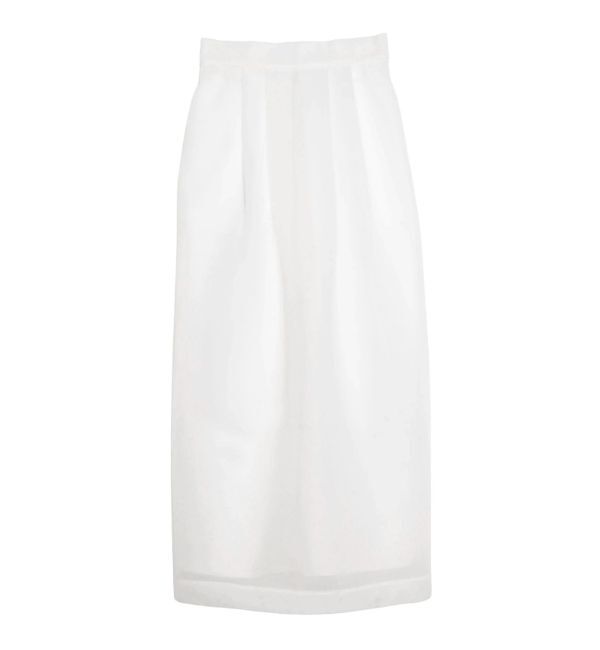 ELENDEEK「MESH BONDING TUCKED SK」|スカート|