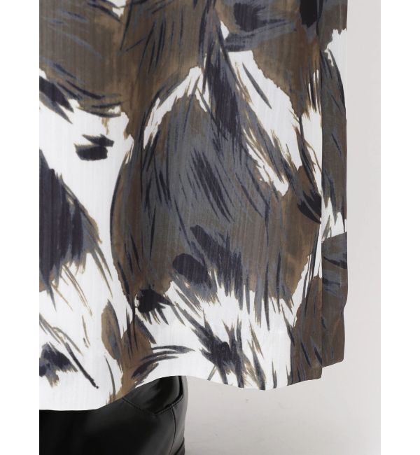 ELENDEEK「BLURRED SHAGGY SK」|スカート|