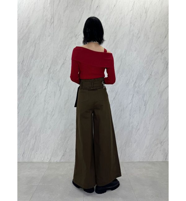 jouetie「スーパーハイウエストワイドパンツ」|その他|