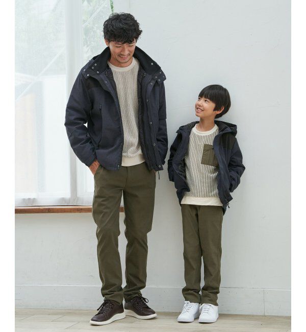 ikka kids「【親子コーデ】中綿防風マウンテンパーカー（110~160cm）」|その他|