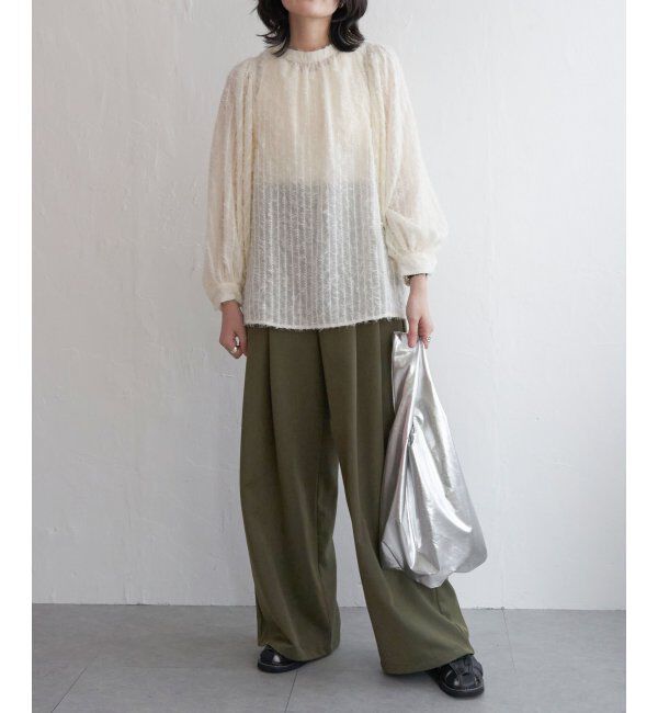 VENCE share style「シアーフリンジブラウス」|シャツ・ブラウス|