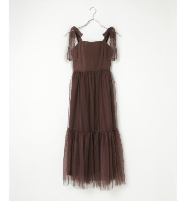 VENCE share style「チュールティアードワンピース」|ワンピース|