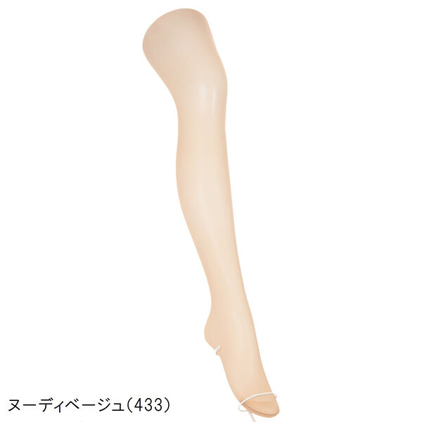  「ASTIGU(アスティーグ) 【強】破れにくい ストッキング AP6001 ヌーディベージュ（433） 本体 (M)」|コスメ雑貨|
