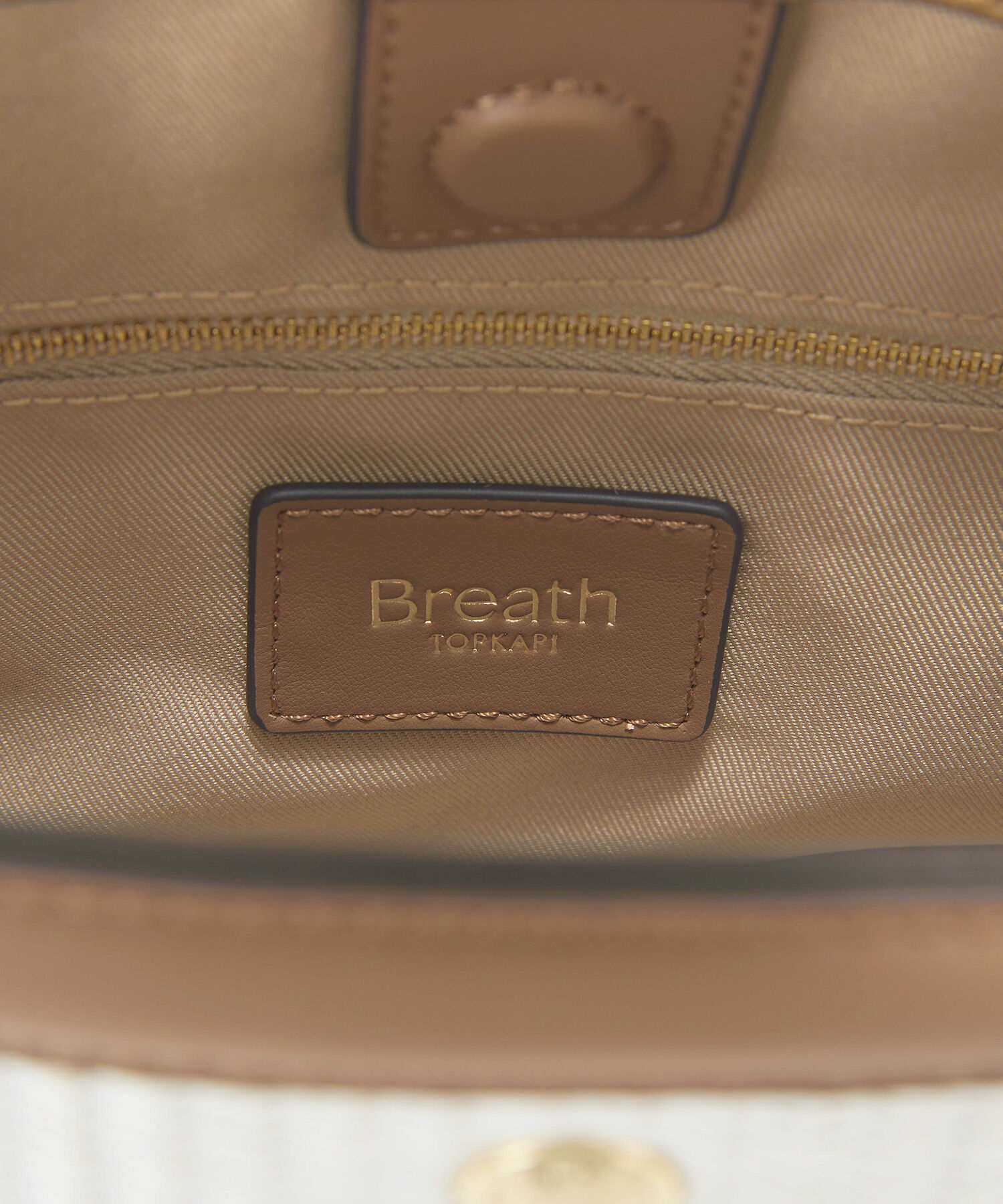 TOPKAPI BREATH「【Breath TOPKAPI】サングラスホルダー付き レザーコンビ カゴ ショルダーバッグ 」|ショルダー・メッセンジャー|