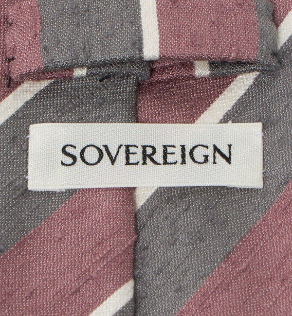 UNITED ARROWS「＜SOVEREIGN＞シャンタン ストライプ ネクタイ」|ネクタイ・蝶ネクタイ|