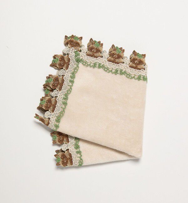UNITED ARROWS「【WEB限定】＜近沢レース店＞ドロンします ハンカチ」|ハンカチ|BEIGE