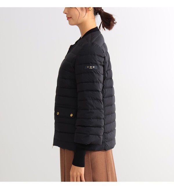 Demi-Luxe BEAMS 「【別注】TATRAS / ACACIA ノーカラー ライトダウンジャケット」|ブルゾン・スタジャン|