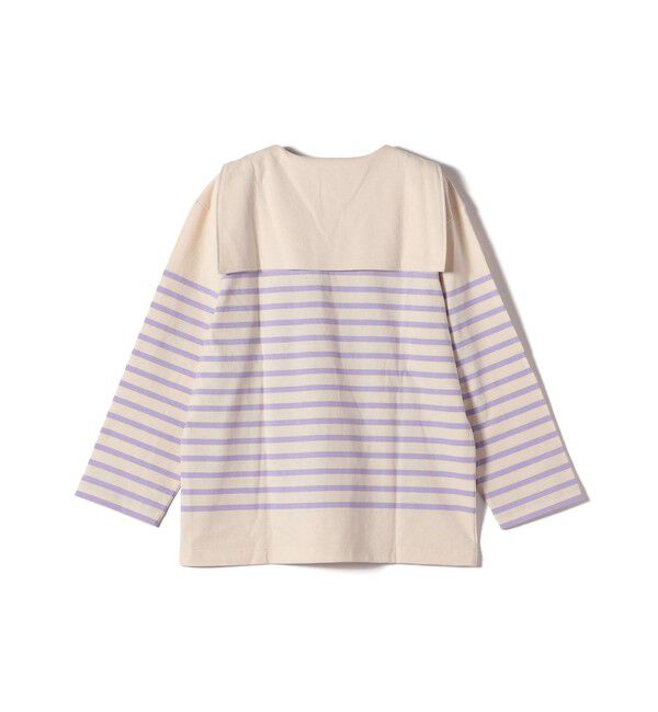 SHIPS for women「【SHIPS別注】Le minor: ボーダー セーラーカラー プルオーバー」|Tシャツ・カットソー|