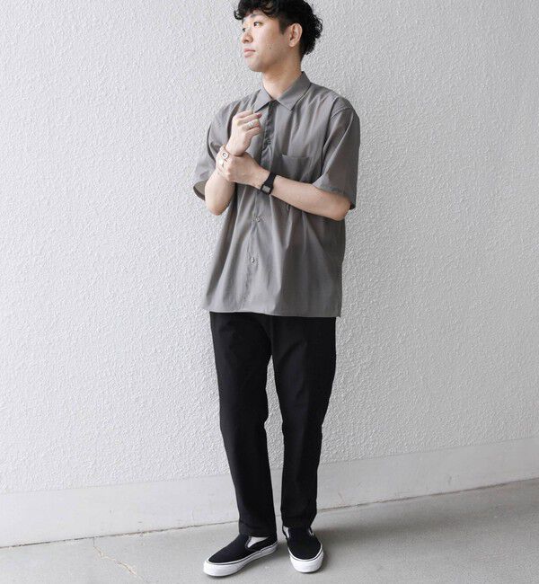 SHIPS any「SHIPS any:〈接触冷感/UVカット〉VEILICE レギュラーカラー ポケット シャツ(セットアップ対応) ◆」|シャツ・ブラウス|