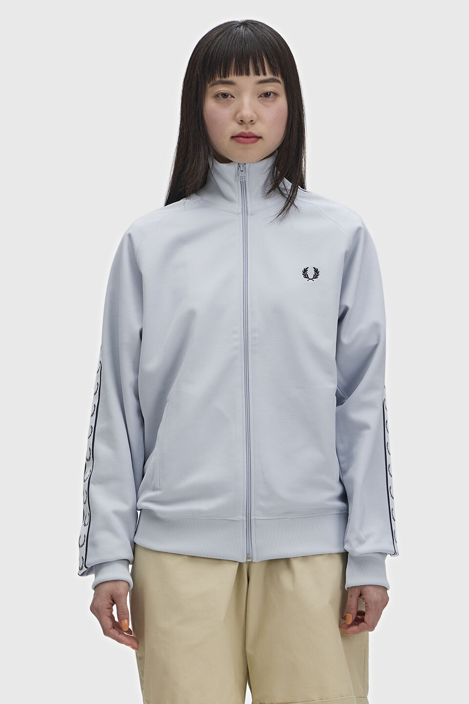 FRED PERRY 「Taped Track Jacket／フレッドペリートラックジャケット」|スウェット・ジャージ|