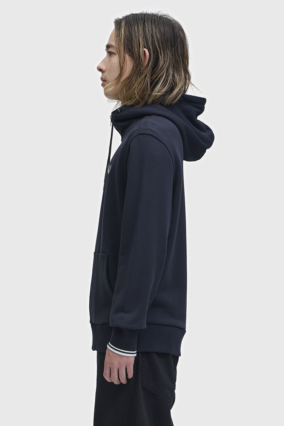 FRED PERRY 「Hooded Zip Through Sweatshirt／フードジップアップパーカー」|スウェット・ジャージ|