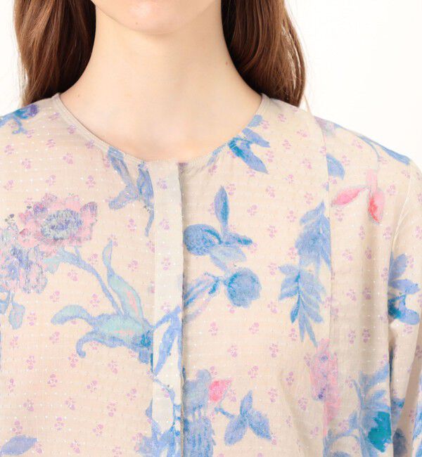 TOMORROWLAND BUYING WEAR「ne Quittez pas Dot Dobby Bouquet ブラウス」|シャツ・ブラウス|
