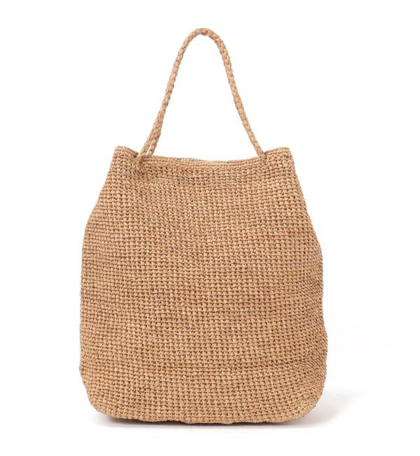 Plage「《予約》別注 RAFFIA KAGIAMI バッグ」|トートバッグ|