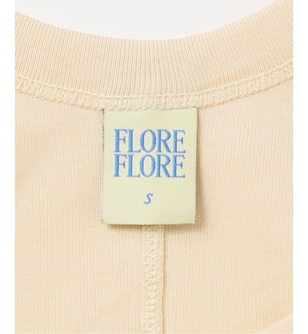 Plage「《予約》FLORE FLORE / フローレフローレ HILLIE タンクトップ」|タンクトップ|