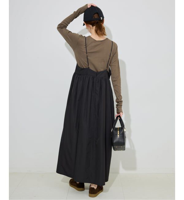 SLOBE IENA「《追加8》miller SLOBE別注 SHEER RIB クルーネック」|Tシャツ・カットソー|