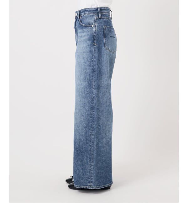 IENA「YANUK/ヤヌーク 別注 MARY Baggy straight デニムパンツ 57162501」|デニム|