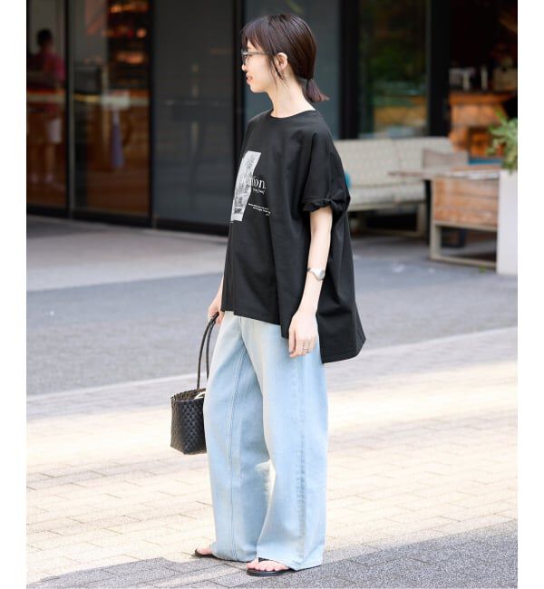 SLOBE IENA「LIFE フォトドルマンTシャツ」|Tシャツ・カットソー|
