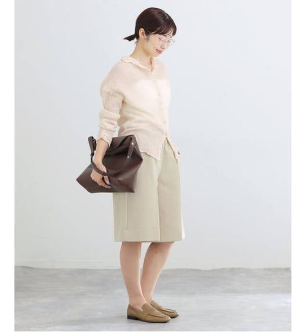 IENA「《追加予約》LES ATELIERS FRANCAIS DE CONFECTION Blouse Desert PE26BLDESERTGDC」|シャツ・ブラウス|