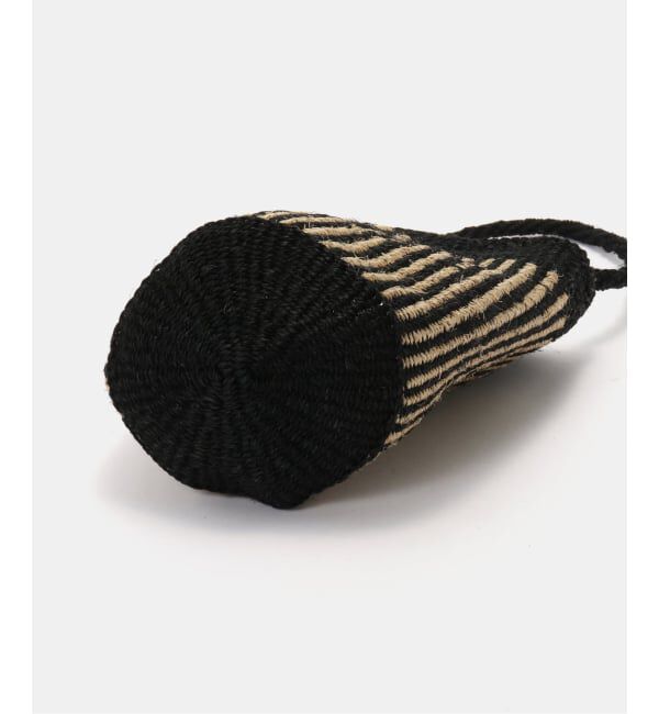 journal standard luxe「【SOIL】STRIPE SISAL ONE HANDLE BAG」|かごバッグ|