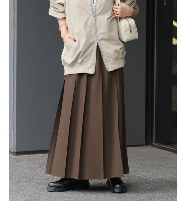JOURNAL STANDARD relume「《WEB限定追加予約》ワイドプリーツイージースカート」|スカート|