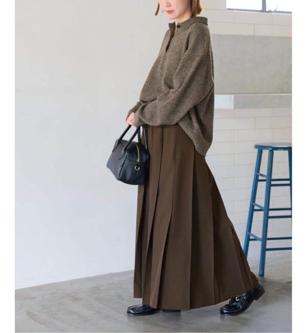 JOURNAL STANDARD relume「《WEB限定追加予約》ワイドプリーツイージースカート」|スカート|