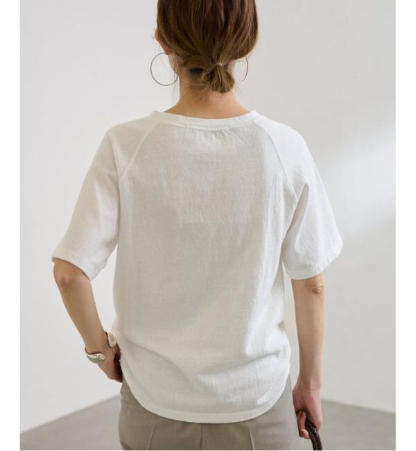FRAMeWORK「≪新色 / 追加≫スラブ天竺ラグランTEE」|Tシャツ・カットソー|