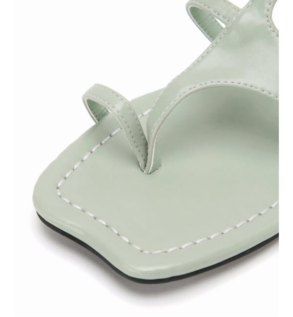 Spick and Span「Paes/ぺイズ Square Panel Sandal」|サンダル|