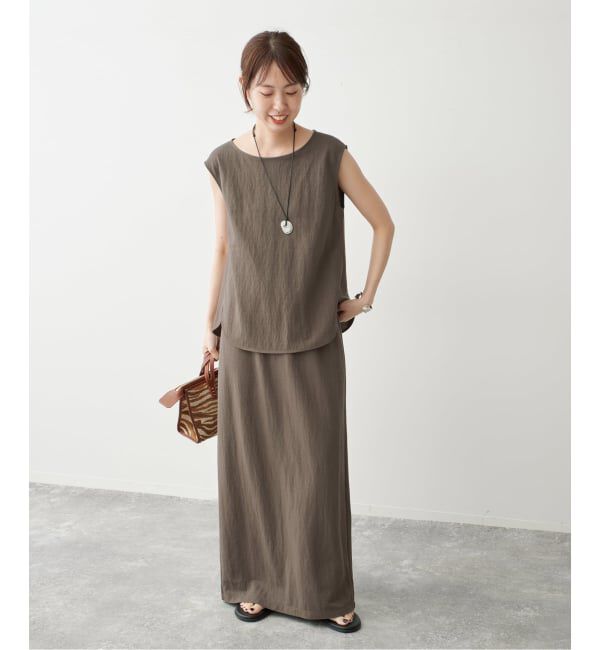 Spick and Span「《セットアップ可》スムースフィールプルオーバー」|Tシャツ・カットソー|