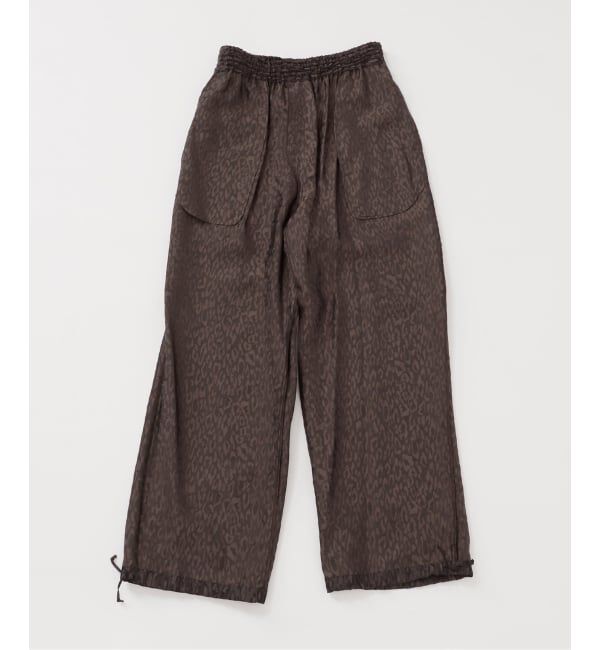 Spick and Span「《追加予約》TICCA / ティッカ  レオパードジャガードパンツ」|その他|