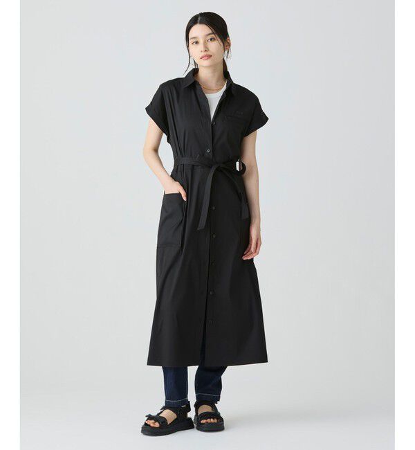 LACOSTE「キモノスリーブシャツドレス / シャツワンピース」|ワンピース|