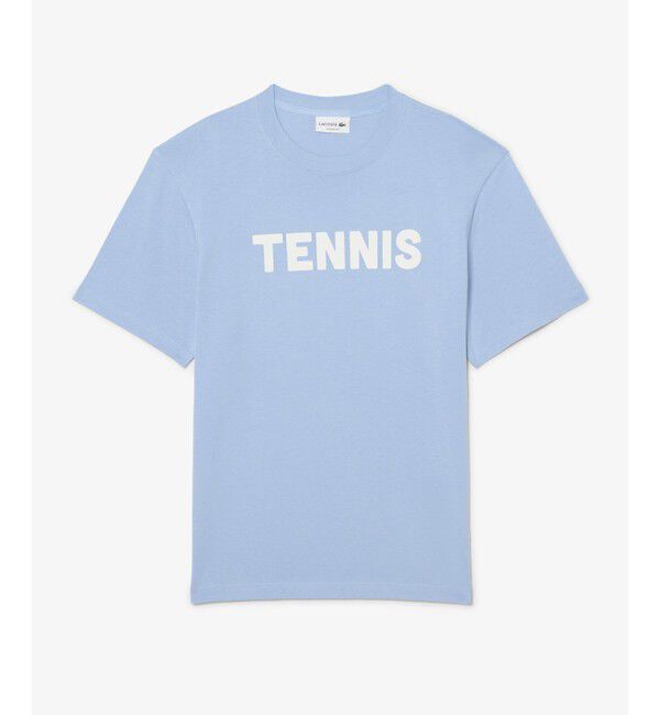 LACOSTE「テニスプリントTシャツ」|Tシャツ・カットソー|