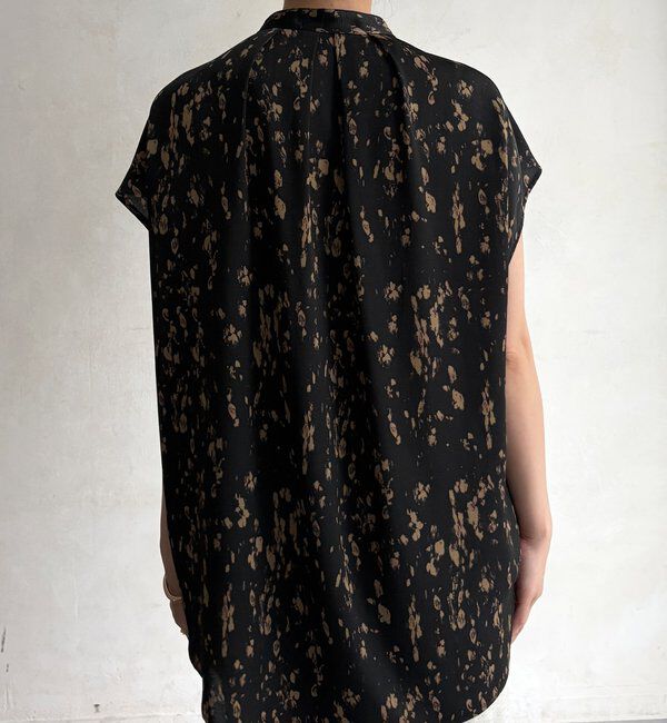  「【WEB限定】レオパード柄フレンチシャツ」|シャツ・ブラウス|