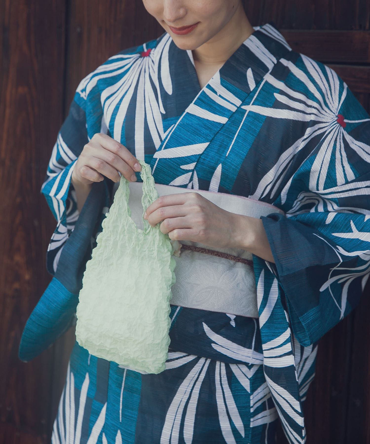 URBAN RESEARCH ROSSO「mini shibori bag」|その他|グリーン
