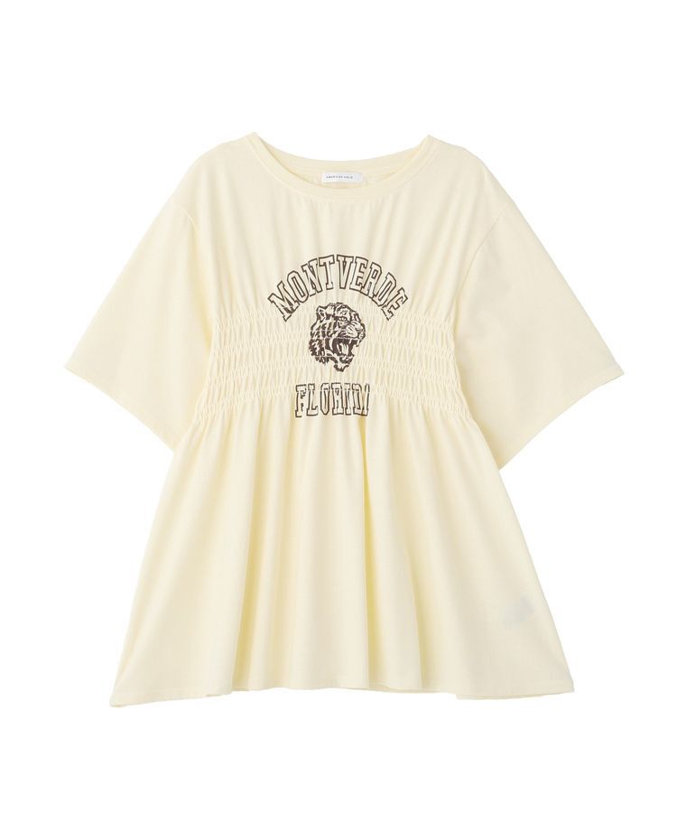 AMERICAN HOLIC「シャーリングプリントTシャツ」|Tシャツ・カットソー|