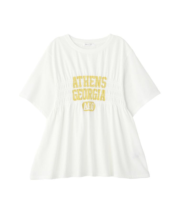 AMERICAN HOLIC「シャーリングプリントTシャツ」|Tシャツ・カットソー|